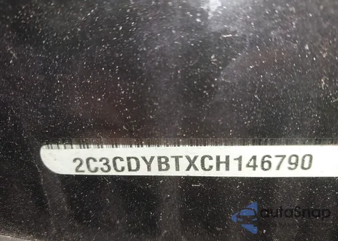 2012 Dodge Challenger R/T из США, поврежденный, VIN 2C3CDYBTXCH146790